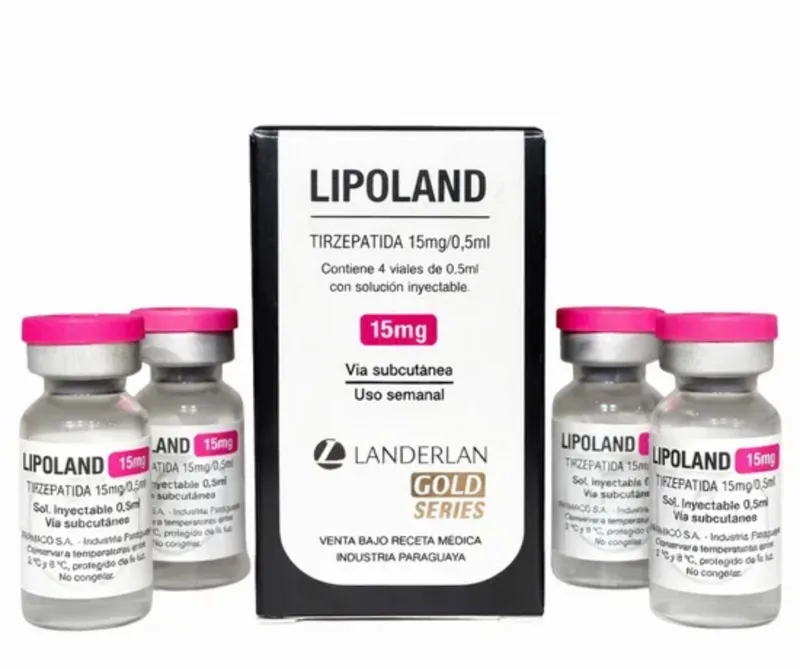 Tirzepatida 15mg — Kit 4 Vials