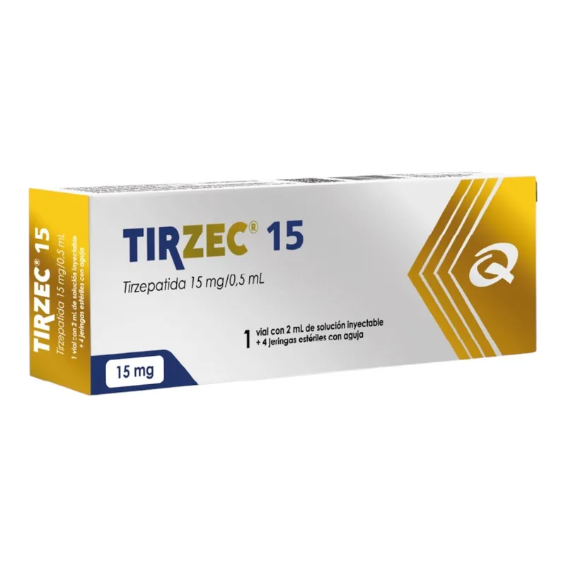 Tirzec Tirzepatida 15mg — 1 Ampola 2ml